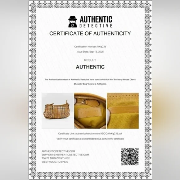 Burberry Haymarket Check Coated Canvas Studded Canterbury - Picture 11 of 11